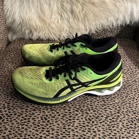 ASICS gel-kayano 27 - lime zest - size 10 - Picture 3 of 6